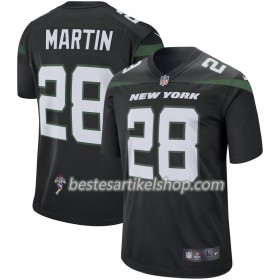 Herren New York Jets Trikot Curtis Martin 28 Nike Schwarz